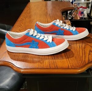 Converse One Star Red and Blue Sneakers